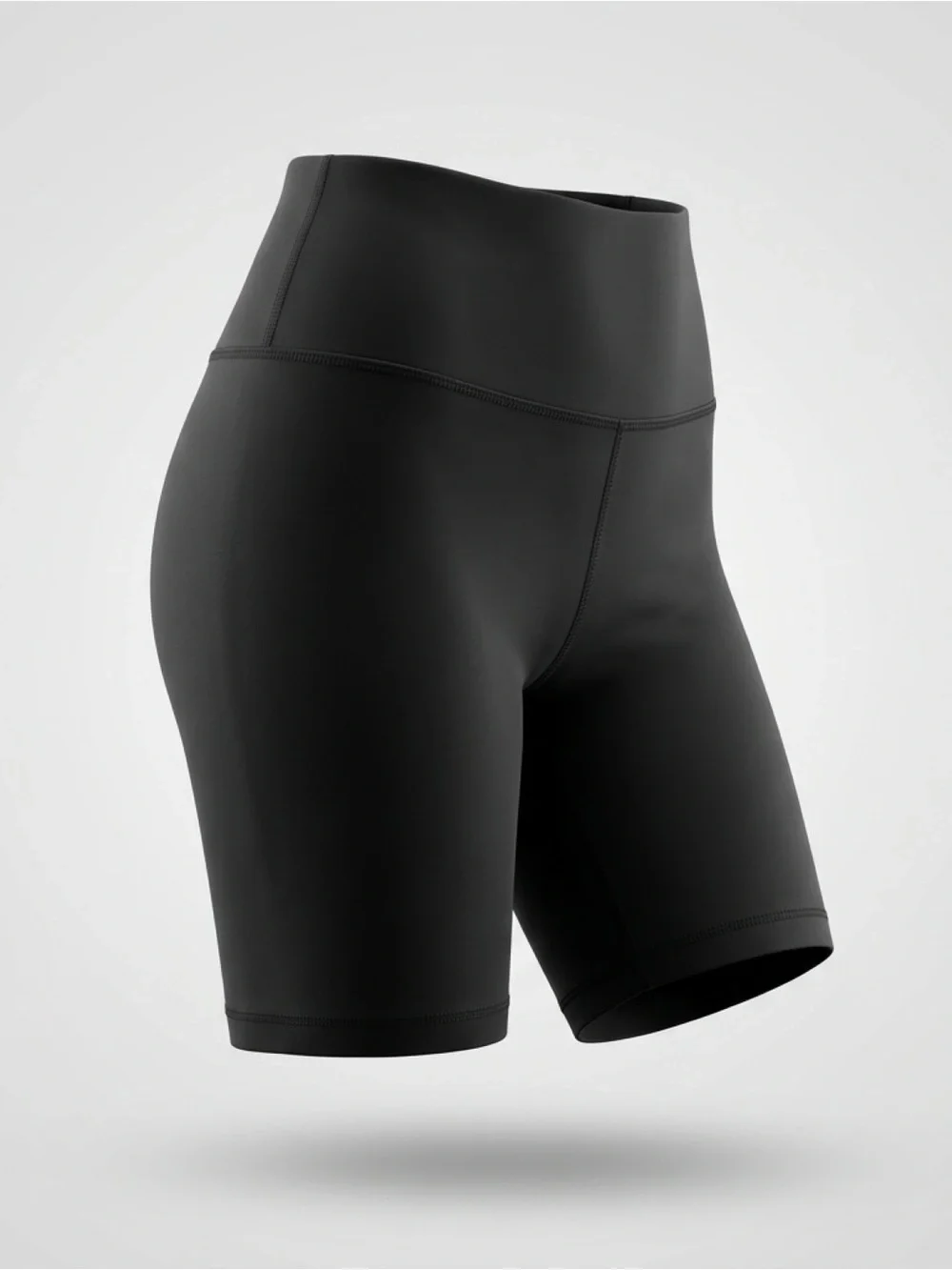 lululemon athletica Black High-Rise Bike Shorts size 6